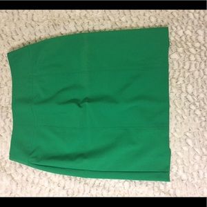 Green pencil skirt